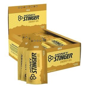 Honey Stinger Gold Energy Gel, Gluten Free & Caffeine Free, for Exercise 24 Pack
